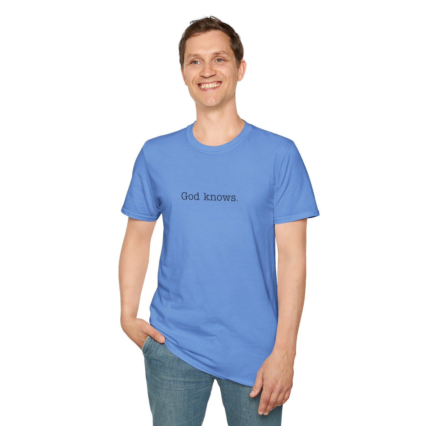 God Knows Unisex Softstyle T-Shirt