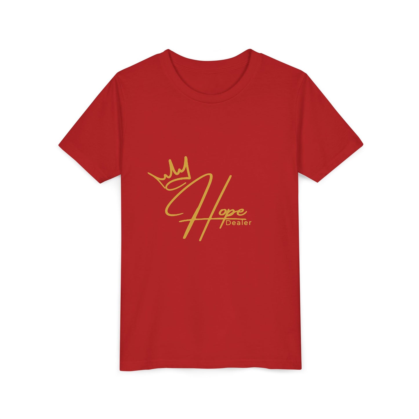 Youth Hope Dealer Tee - Inspirational Short Sleeve T-Shirt for Kids