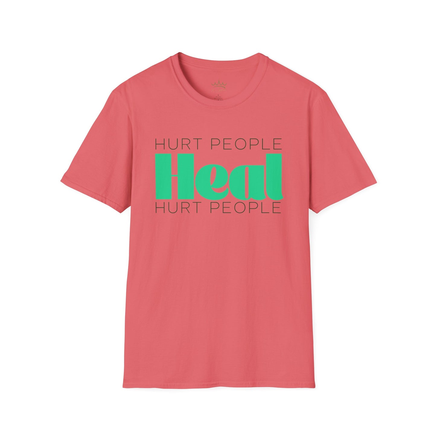 Healing Words Unisex T-Shirt - Empowering Message, Casual Style, Gift for Friends, Self-Care Reminder, Support Mental Health