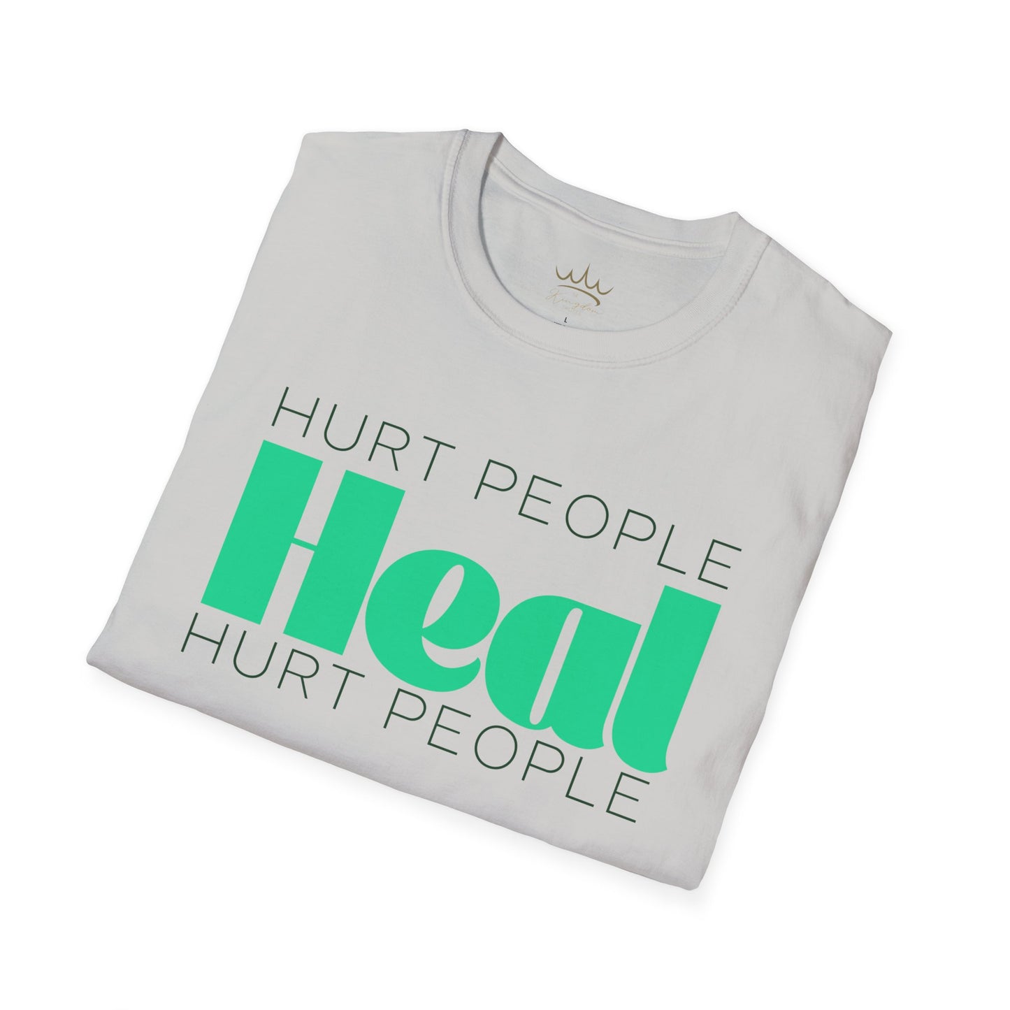 Healing Words Unisex T-Shirt - Empowering Message, Casual Style, Gift for Friends, Self-Care Reminder, Support Mental Health