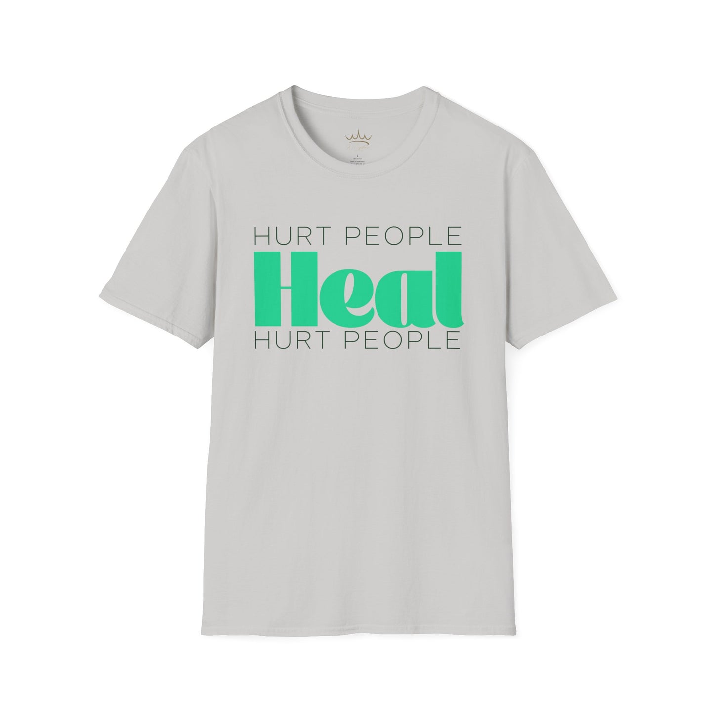 Healing Words Unisex T-Shirt - Empowering Message, Casual Style, Gift for Friends, Self-Care Reminder, Support Mental Health