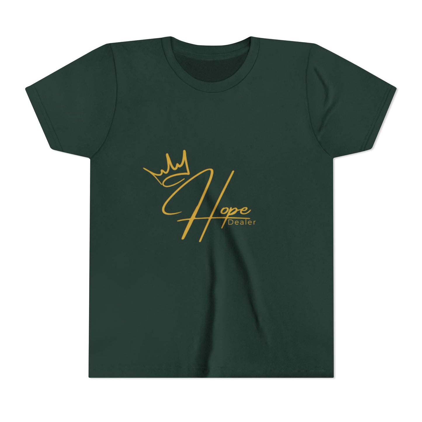 Youth Hope Dealer Tee - Inspirational Short Sleeve T-Shirt for Kids