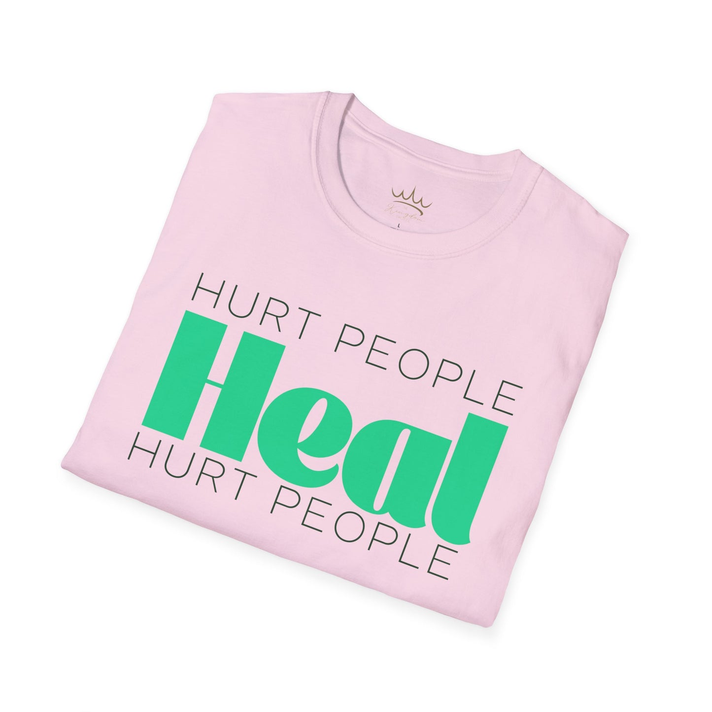 Healing Words Unisex T-Shirt - Empowering Message, Casual Style, Gift for Friends, Self-Care Reminder, Support Mental Health