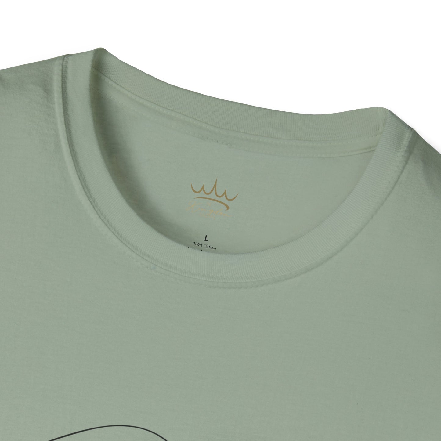 Unisex Softstyle T-Shirt - Designed for Depths Psalms 42:7