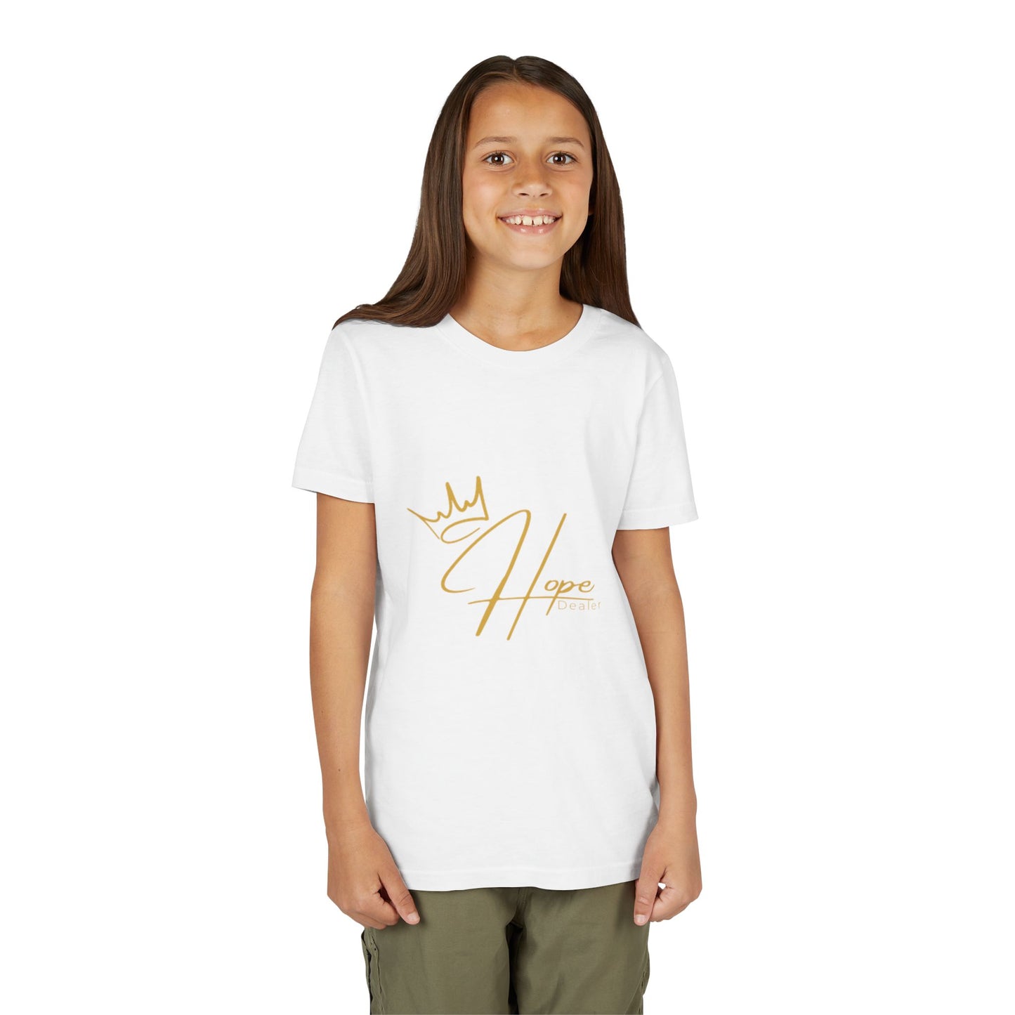 Youth Hope Dealer Tee - Inspirational Short Sleeve T-Shirt for Kids