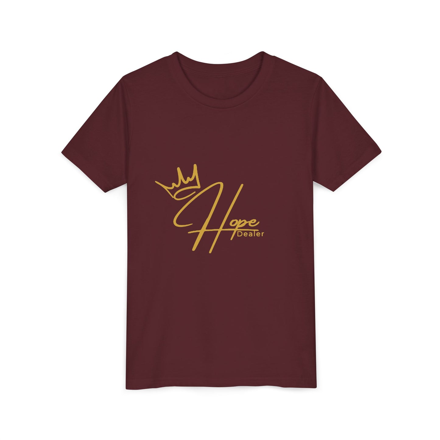 Youth Hope Dealer Tee - Inspirational Short Sleeve T-Shirt for Kids
