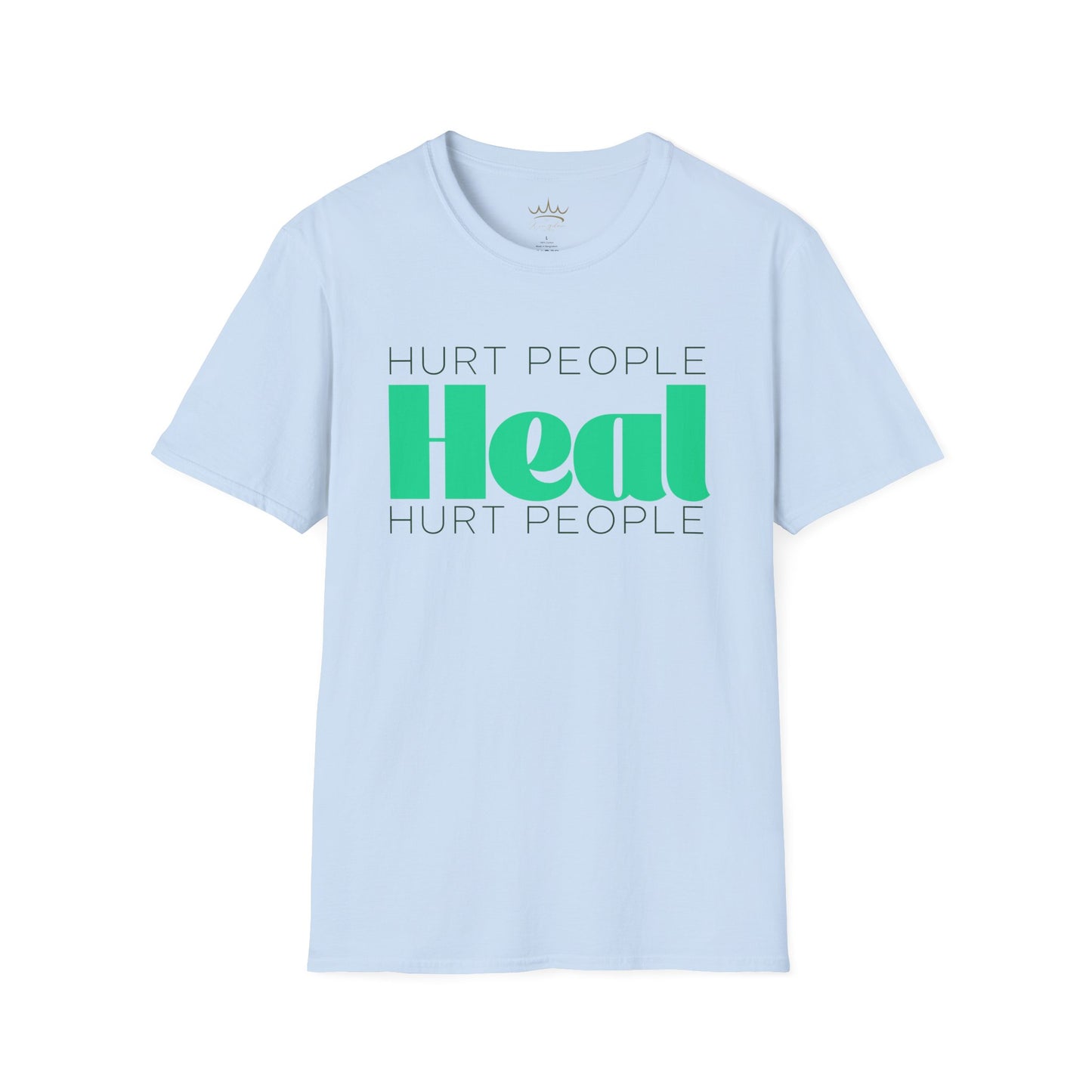 Healing Words Unisex T-Shirt - Empowering Message, Casual Style, Gift for Friends, Self-Care Reminder, Support Mental Health