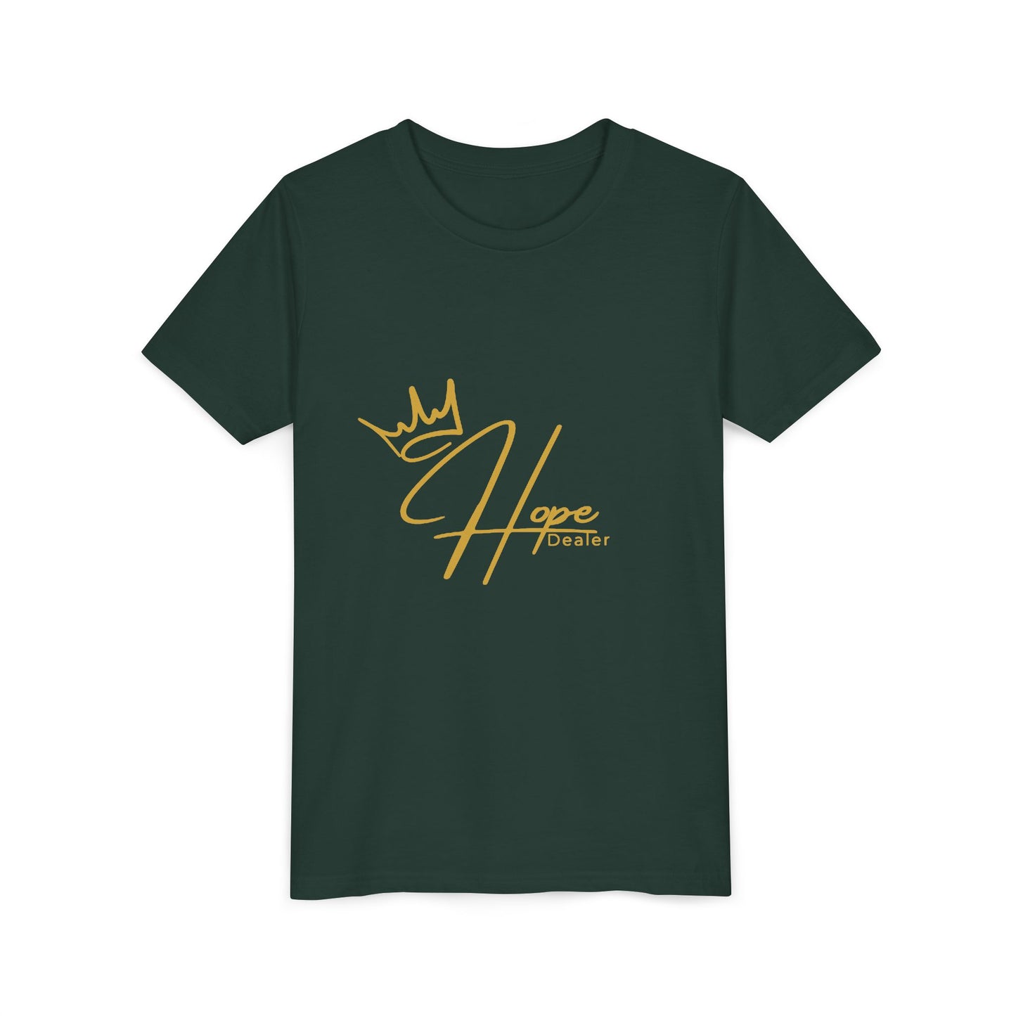 Youth Hope Dealer Tee - Inspirational Short Sleeve T-Shirt for Kids