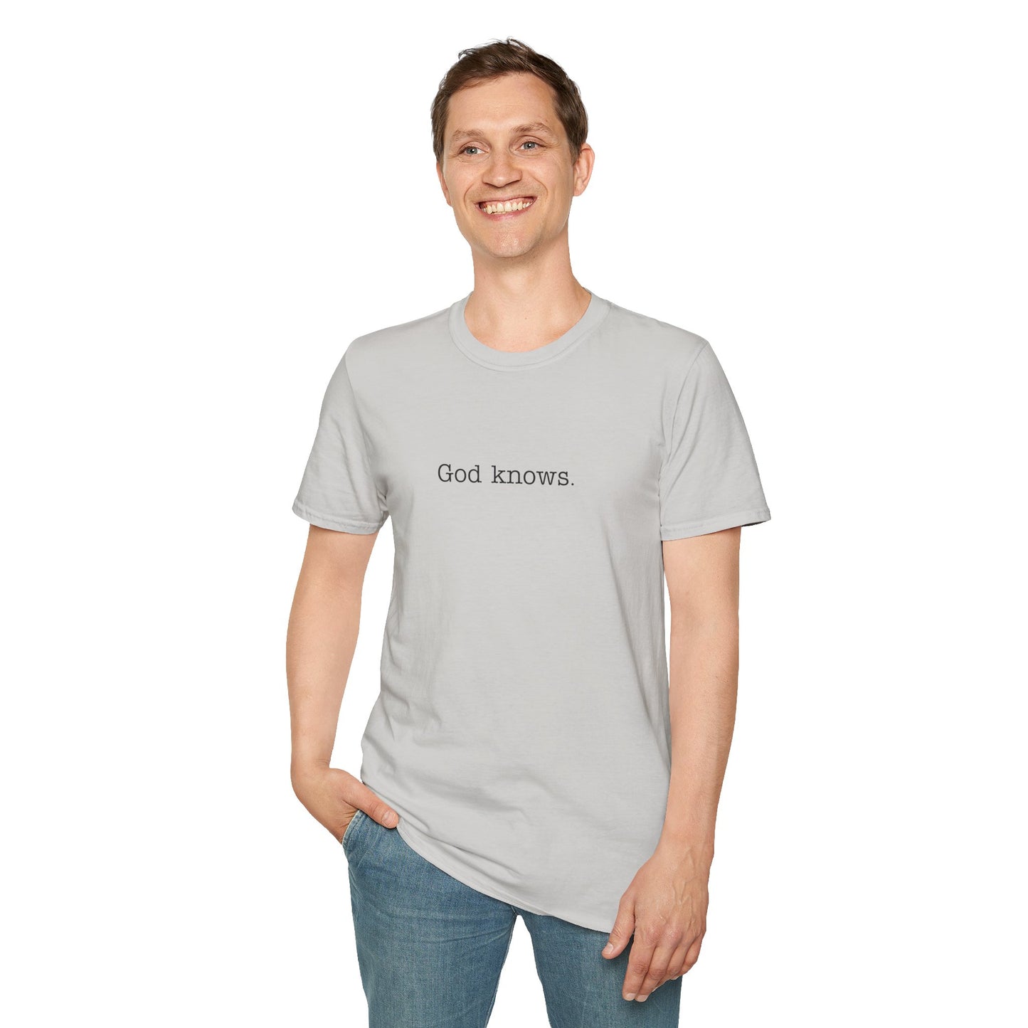 God Knows Unisex Softstyle T-Shirt