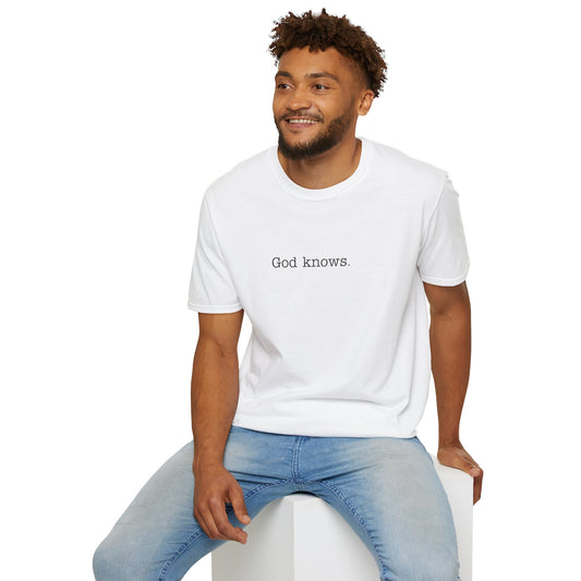 God Knows Unisex Softstyle T-Shirt