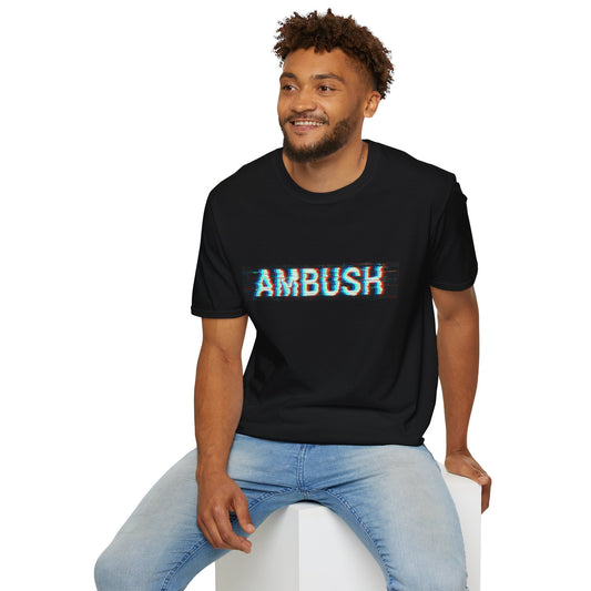 Unisex Softstyle T-Shirt - Trendy 'AMBUSH' Graphic Tee for Casual Fashion Lovers