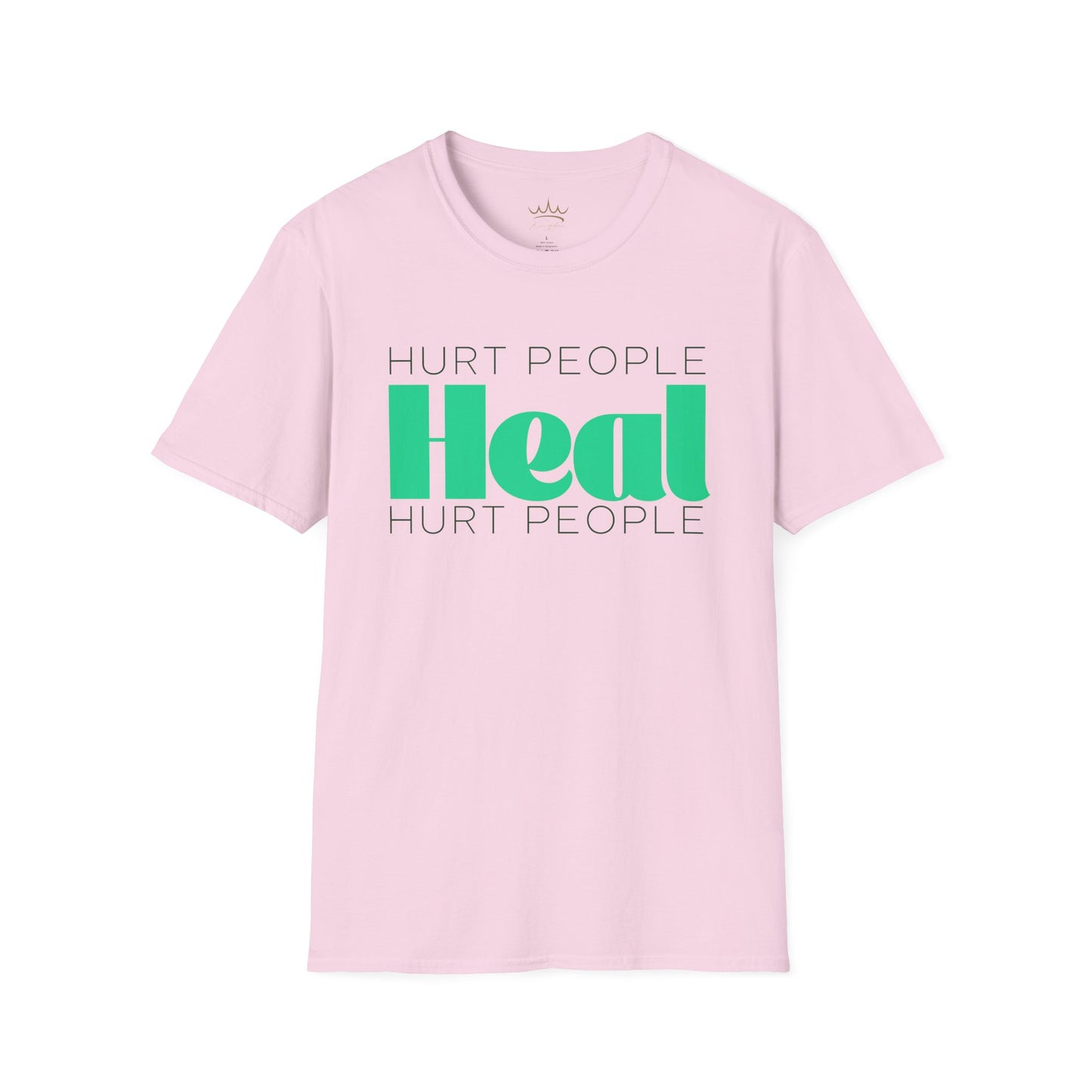 Healing Words Unisex T-Shirt - Empowering Message, Casual Style, Gift for Friends, Self-Care Reminder, Support Mental Health