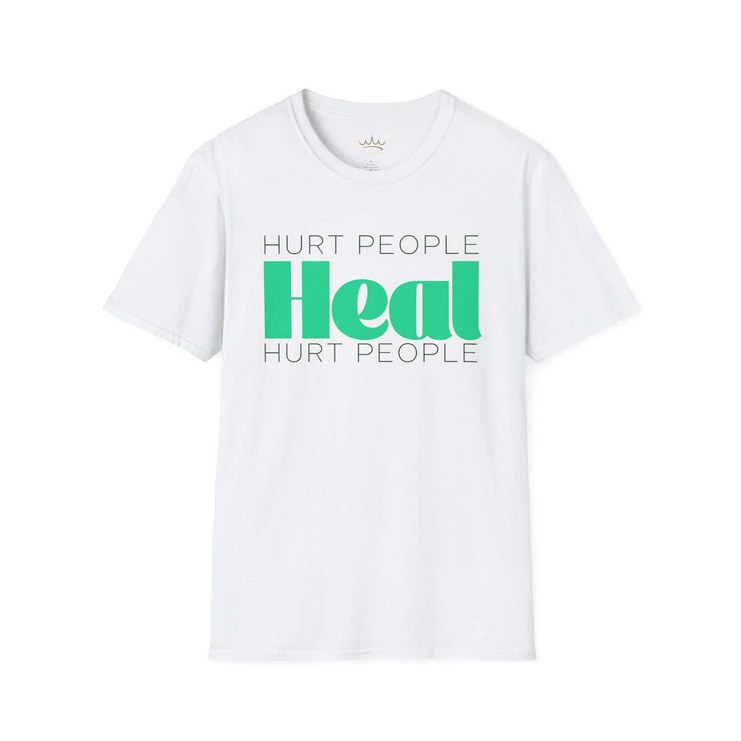 Healing Words Unisex T-Shirt - Empowering Message, Casual Style, Gift for Friends, Self-Care Reminder, Support Mental Health